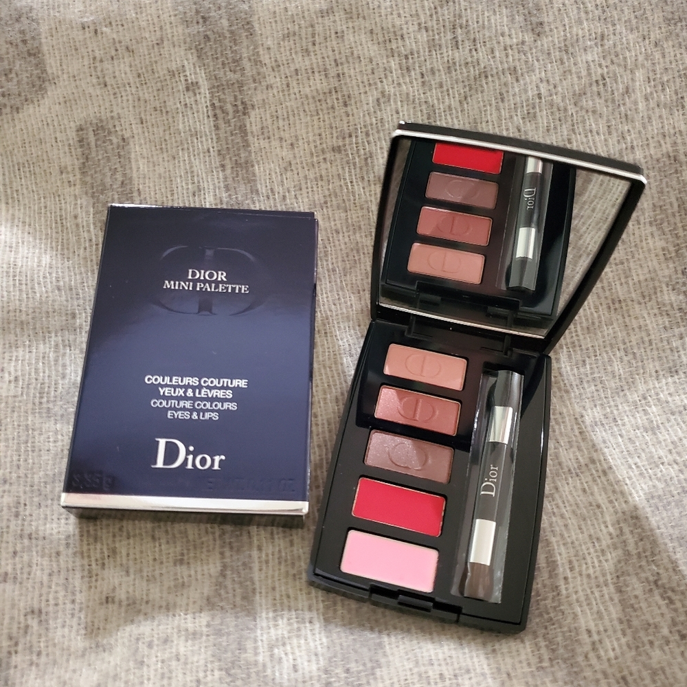 Dior Mini Palette (eyeshadows & lip colors)